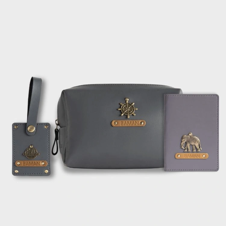 Personalized Passport Cover, Travel Pouch and Luggage Tag